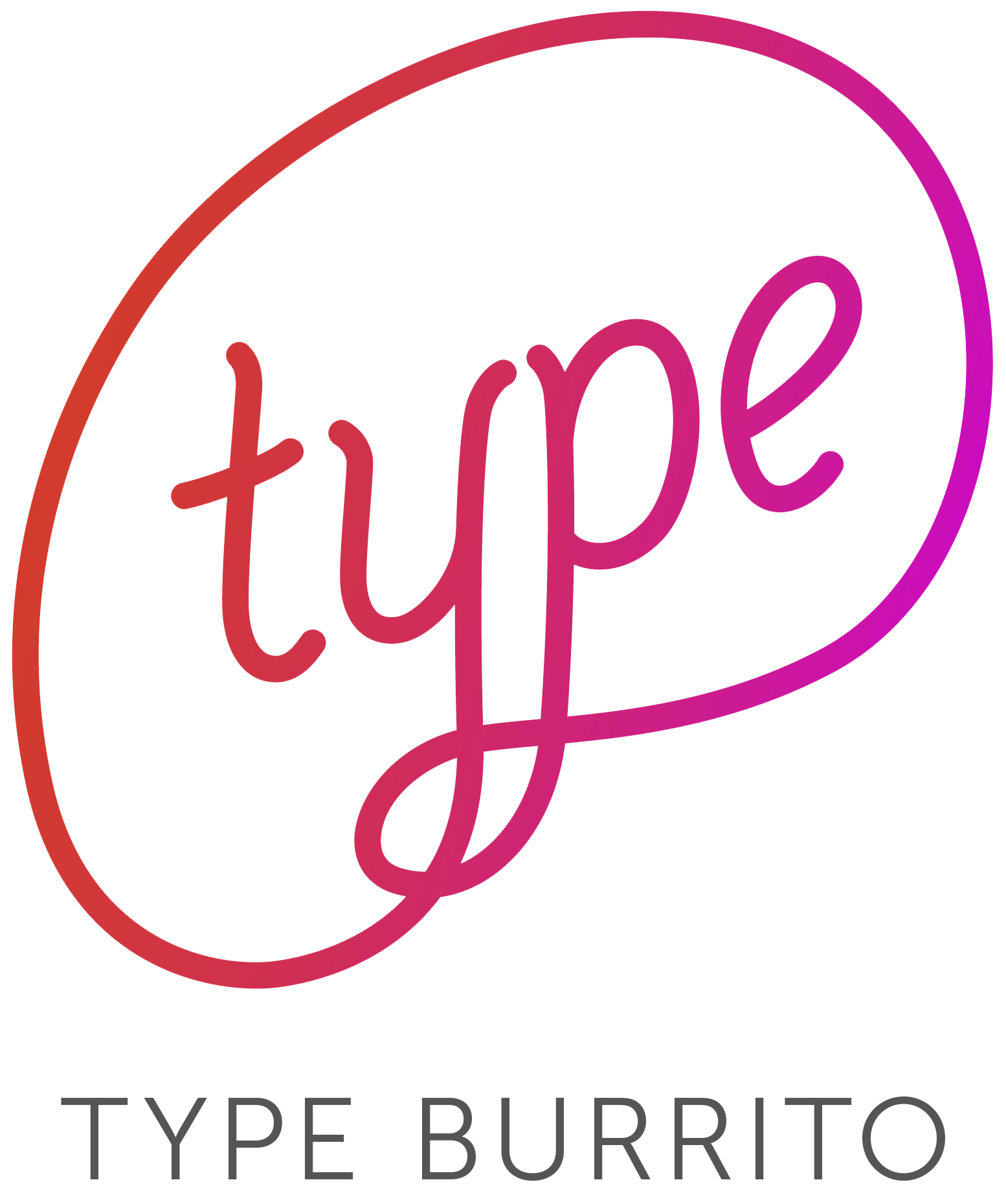 type burrito logo